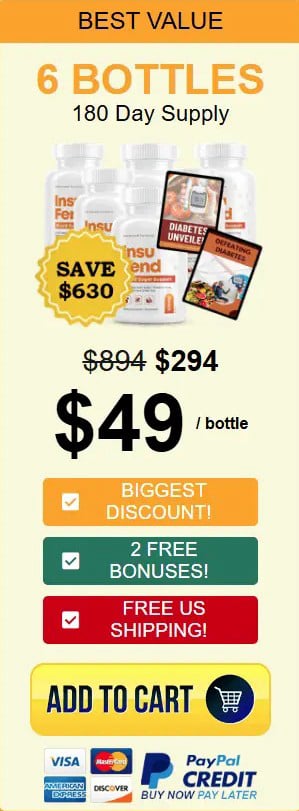 InsuFend price 6 bottle